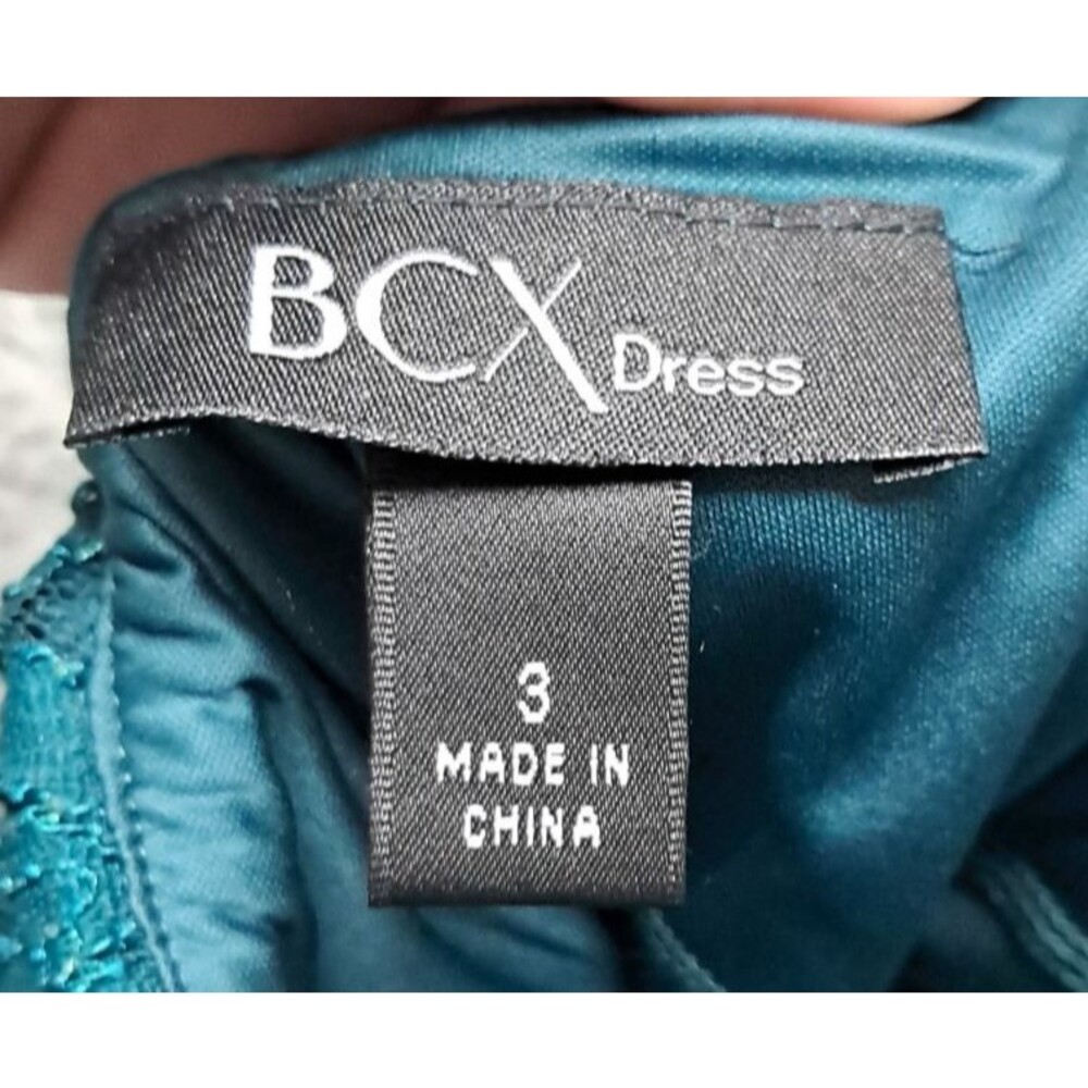 New Bcx Womens Sz 3  One Shoulder Short Dress Mini Form Fitting Dance Prom - Picture 7 of 14